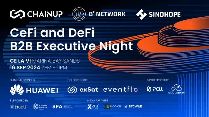 Singapore: CeFi and DeFi Leaders Converge at Exclusive Pre-TOKEN2049 Singapore B2B Executive Night