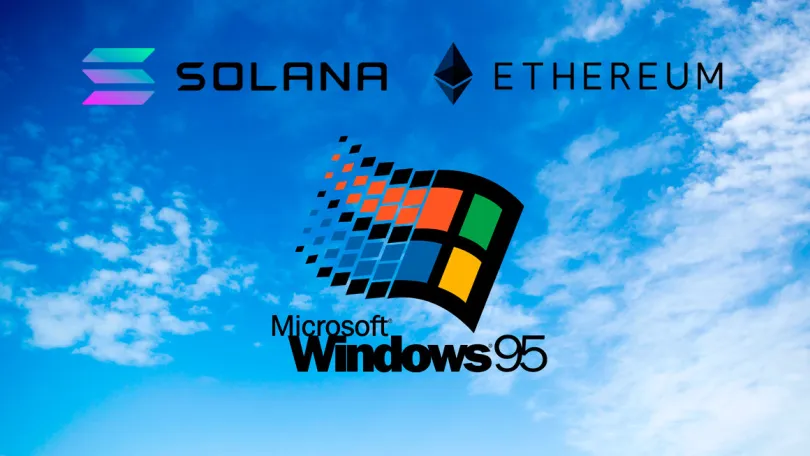 Новости Эфириума: Соучредитель Solana сравнил Ethereum с Windows 95