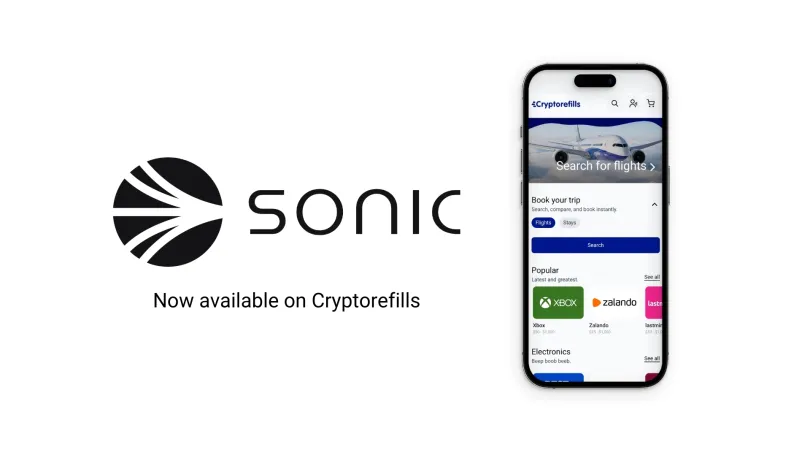 Press Releases: Cryptorefills Now Supports Stablecoin Payments on Sonic Blockchain