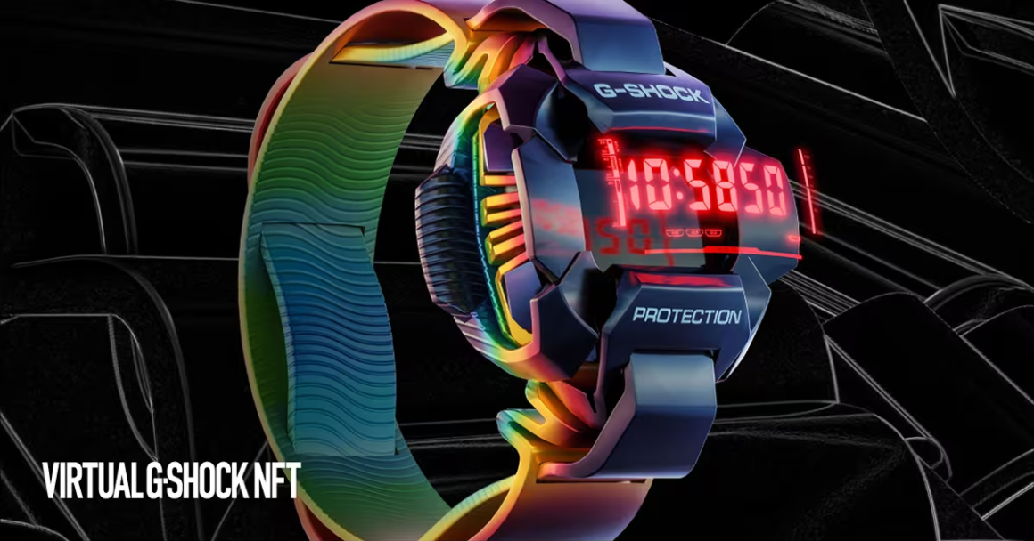 Casio plans to introduce a new NFT Virtual G-SHOCK collection