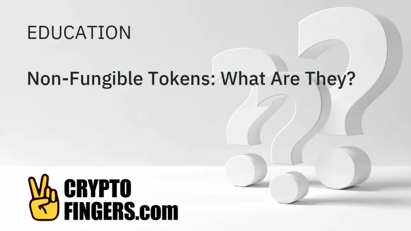 Monero (XMR): Non-Fungible Tokens: What Are They?