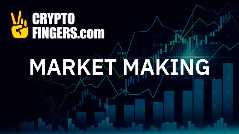 Services: Market making for crypto projects