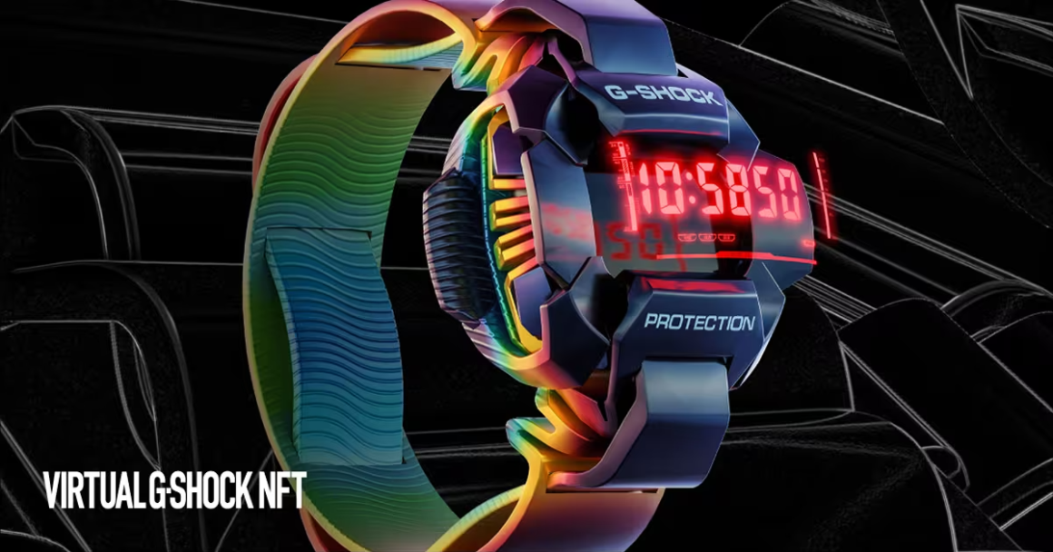 Casio планирует представить новую коллекцию NFT Virtual G-SHOCK