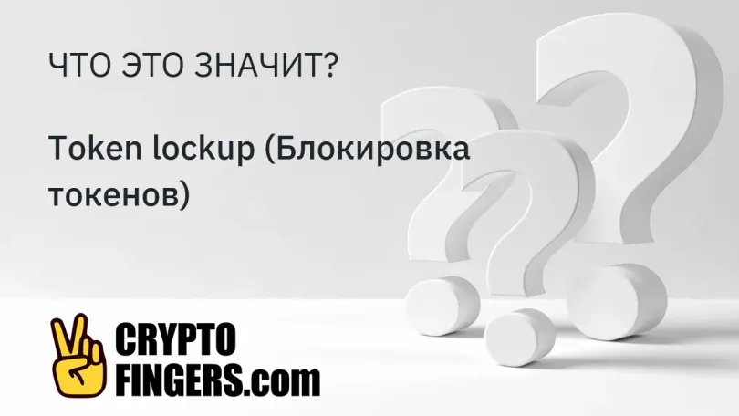 Словарь криптотерминов: Что такое Token lockup (Блокировка токенов)?