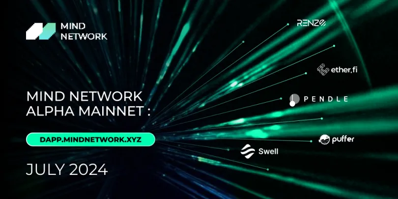 Press Releases: Mind Network Alpha Mainnet Launch: A Fully Homomorphic Encryption Driven Restaking Layer for AI and POS Networks