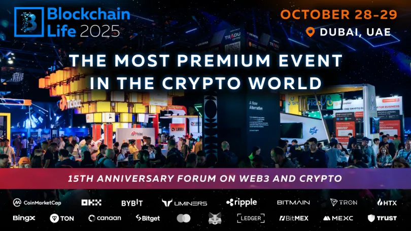 Press Releases: Blockchain Life Forum in Dubai on October 28–29. What to expect from the Crypto Event of the Year?