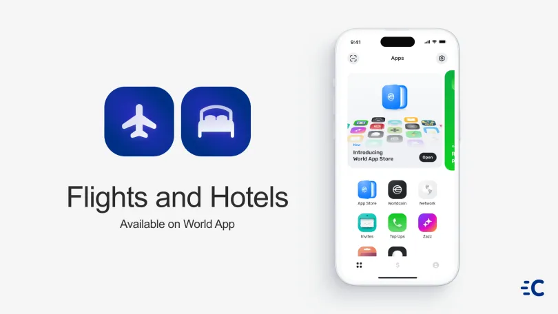 Press Releases: Cryptorefills Launches «Flights» and «Hotels» Mini Apps on World App